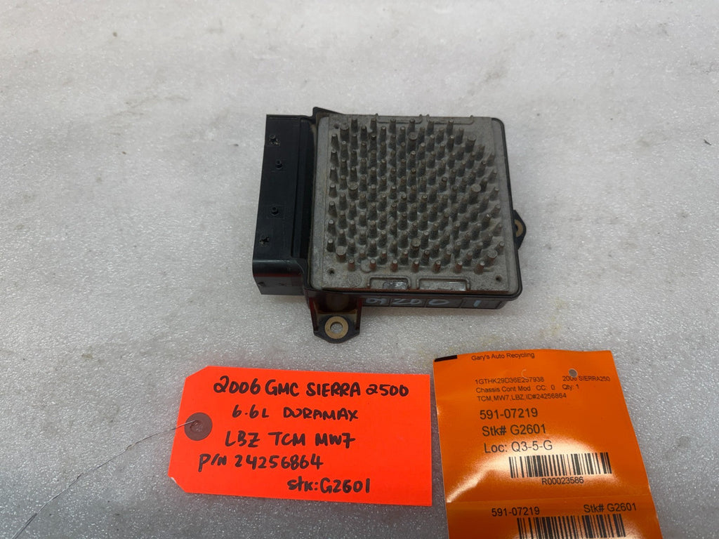06-09 GMC SIERRA ALLISON T14A TRANSMISSION CONTROL MODULE TCM TCU 24256864 2020