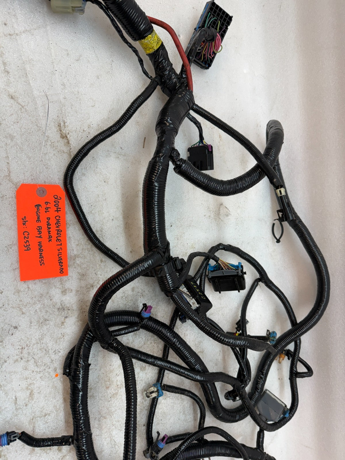 04 Chevrolet GMC 2500HD 3500HD DURAMAX 6.6 LLY DIESEL ENGINE WIRING LOOM HARNESS