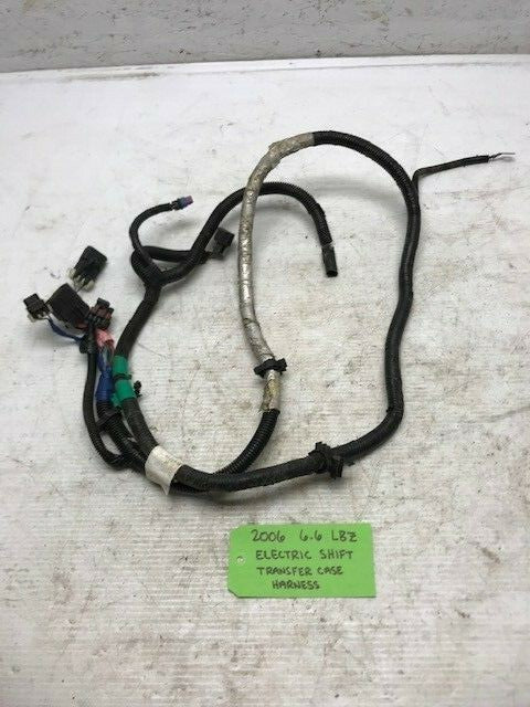 06 07 Chevrolet GMC 2500HD DURAMAX ELECTRIC SHIFT TRANSFER CASE WIRING HARNESS