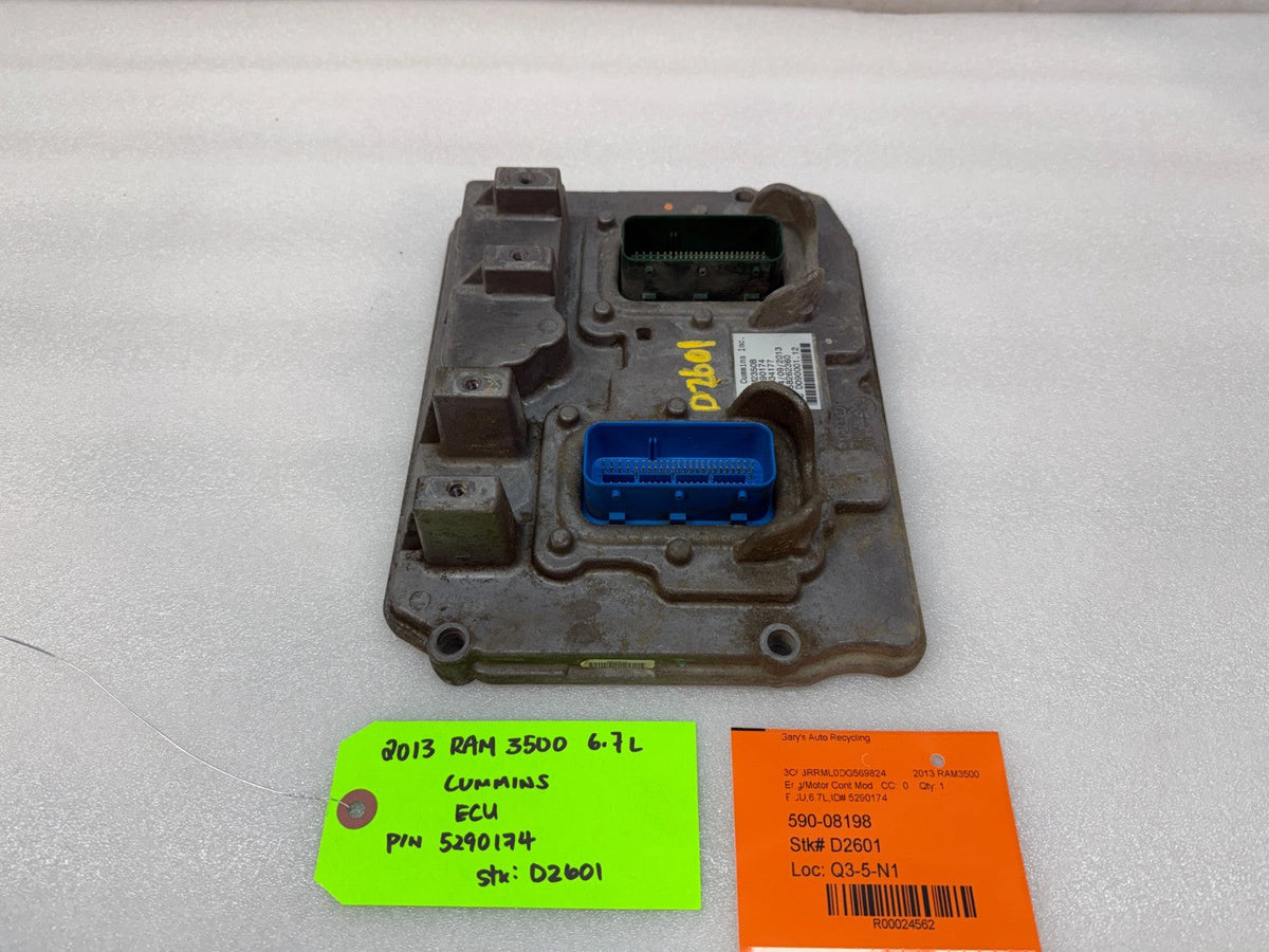 13 14 15 DODGE RAM 2500 3500 6.7 CUMMINS ENGINE COMPUTER ECU ECM 5290174