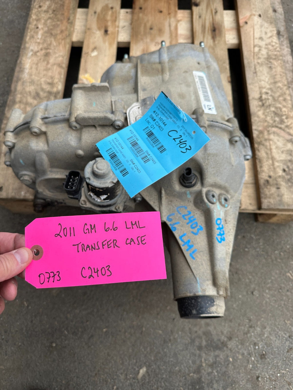 11-16 GMC SIERRA SILVERADO 2500HD 3500 ELECTRIC SHIFT TRANSFER CASE DIESEL NQF