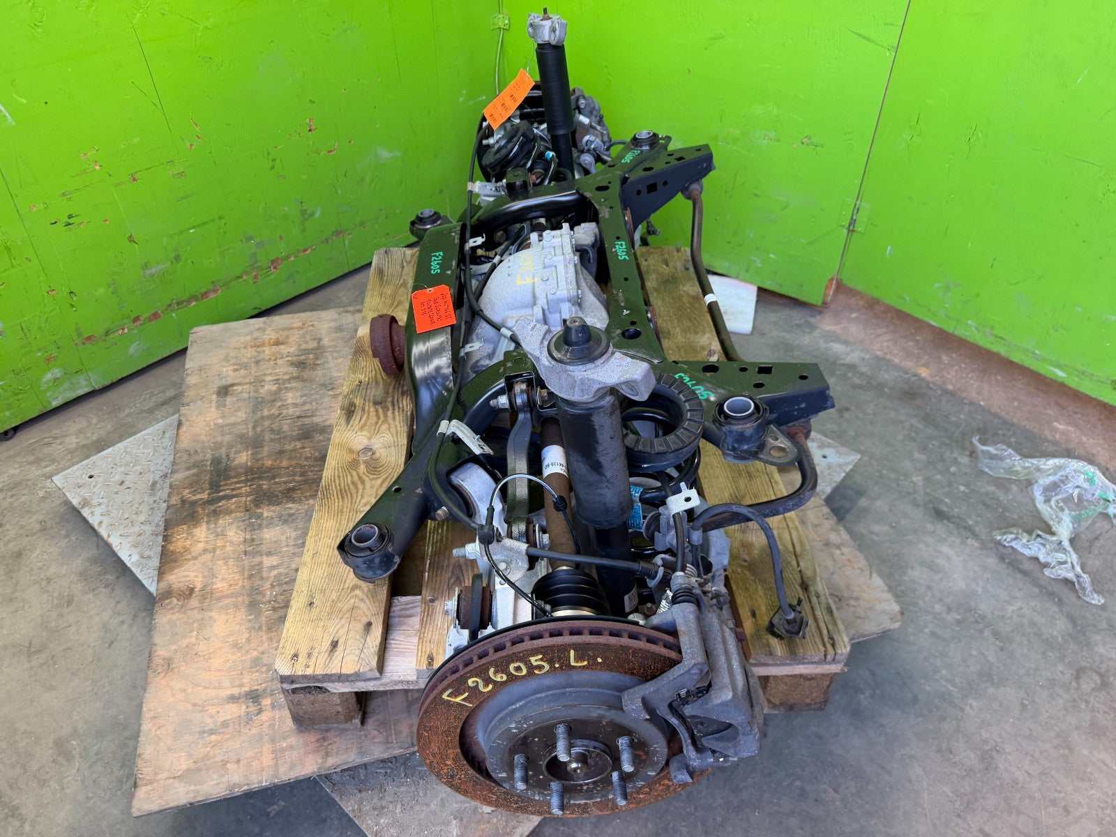 15-22 FORD MUSTANG GT 5.0 REAR SUSPENSION AXLE DIFFERENTIAL 3.55 GEARS