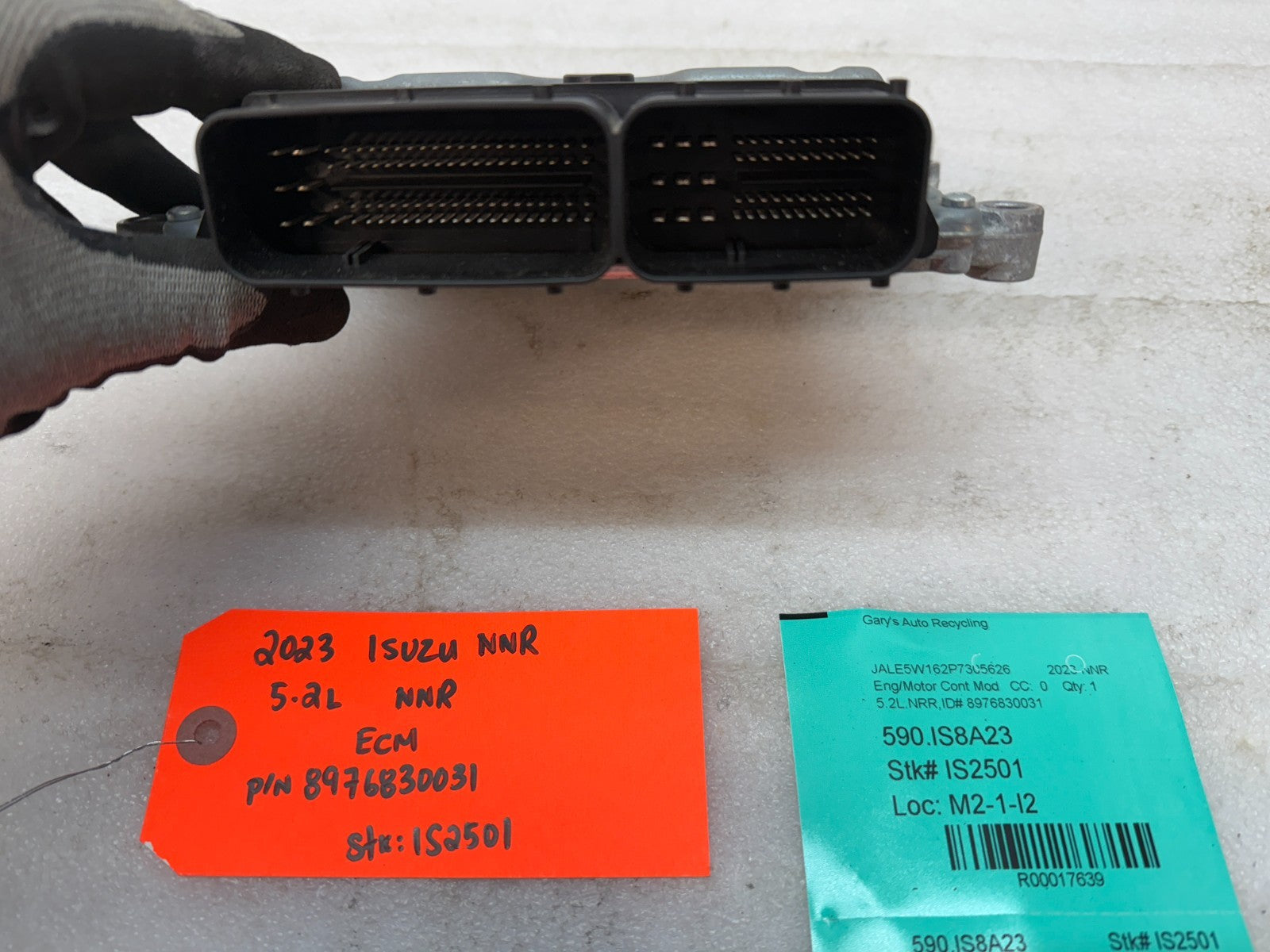 23 ISUZU NRR NPR 5.2L DIESEL EMMISIONS DEF CONTROL MODULE 8976830031