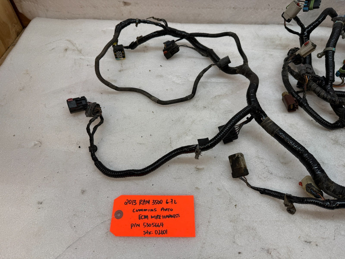 13 RAM 2500 3500 6.7 OEM ENGINE BAY WIRING HARNESS LOOM 5305664 13-18