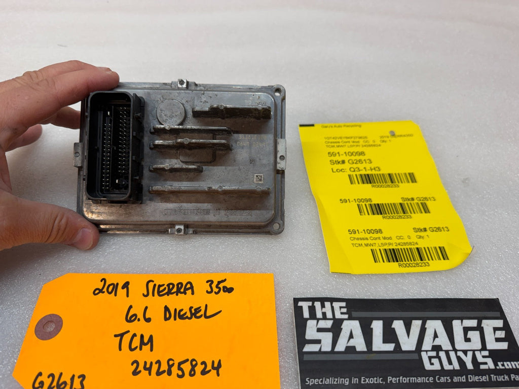 19 GMC SIERRA ALLISON T87A TRANSMISSION CONTROL MODULE TCM TCU 24285824