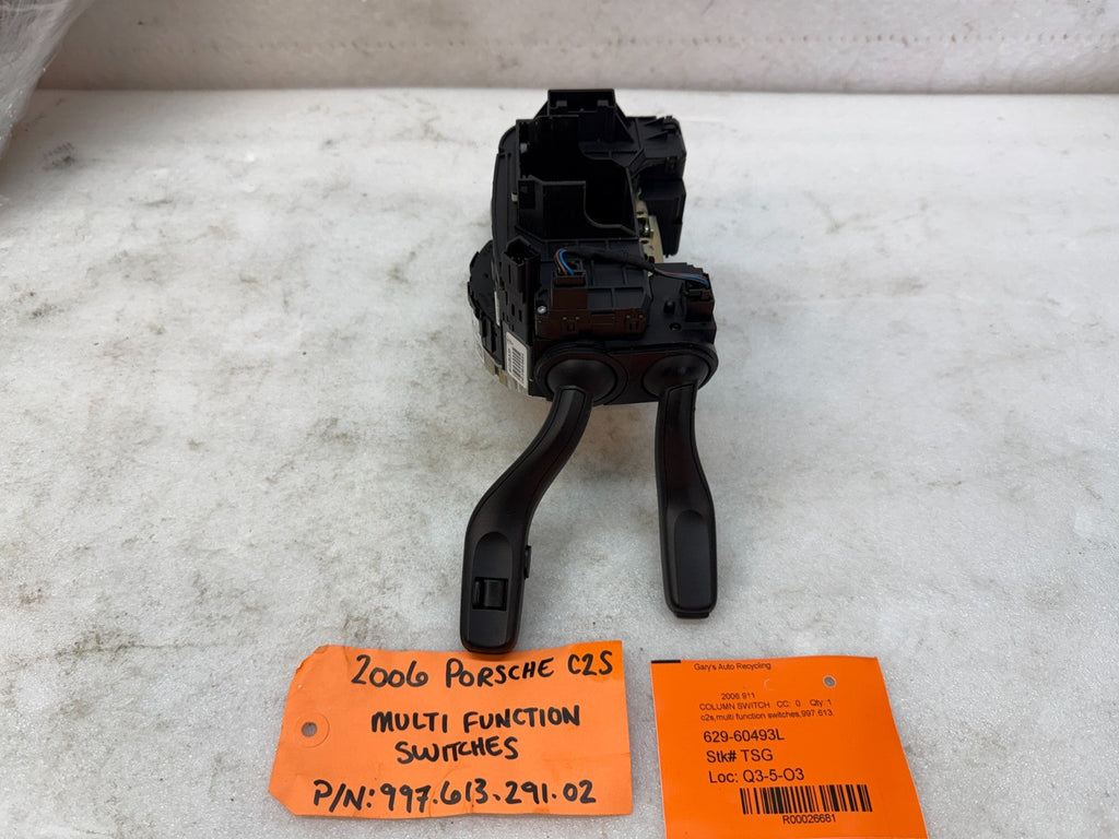 05-08 PORSCHE 997TT 997 MULTI FUNCTION WIPER SIGNAL CRUISE SWITCH 99761329102