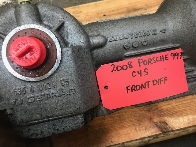 05-08 Porsche 997 911 C4S CARRERA S GETRAG FRONT DIFFERENTIAL DIFF
