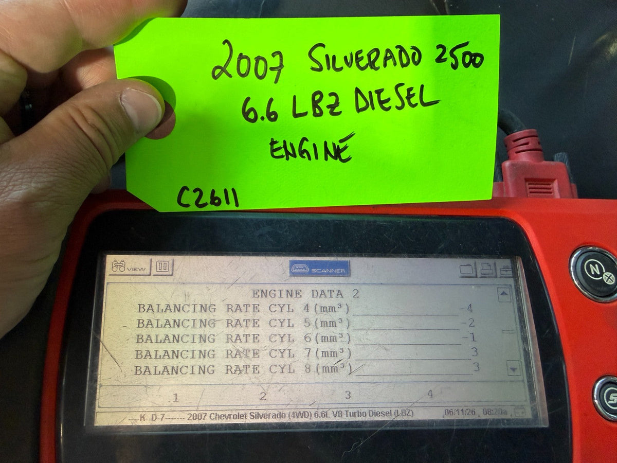 06 07 CHEVROLET GMC 2500 3500 6.6 LBZ DURAMAX DIESEL ENGINE MOTOR NO CORE!!