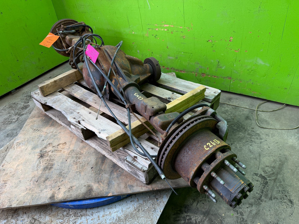 01-07 GMC SIERRA SILVERADO 3500HD DRW REAR DIFFERENTIAL AXLE GT4 G80 3.73