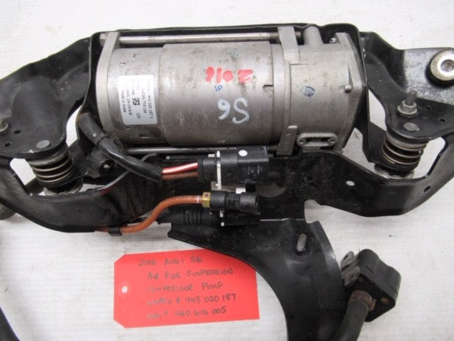 2016 AUDI S6 RS6 C7 A7 RS7 OEM AIR RIDE SUSPENSION COMPRESSOR 4G0616005 12-18