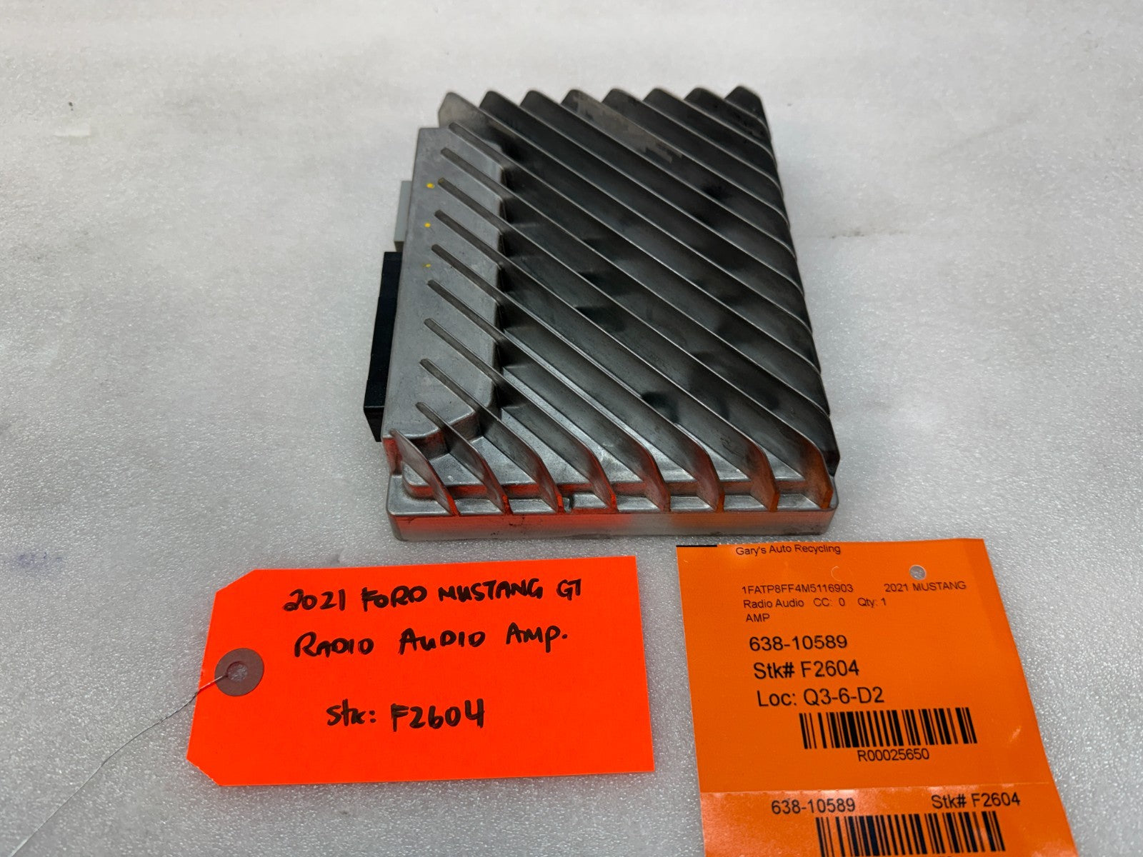 21 FORD MUSTANG 5.0 S550 OEM STEREO RADIO AMPLIFIER AMP B&O 18-23