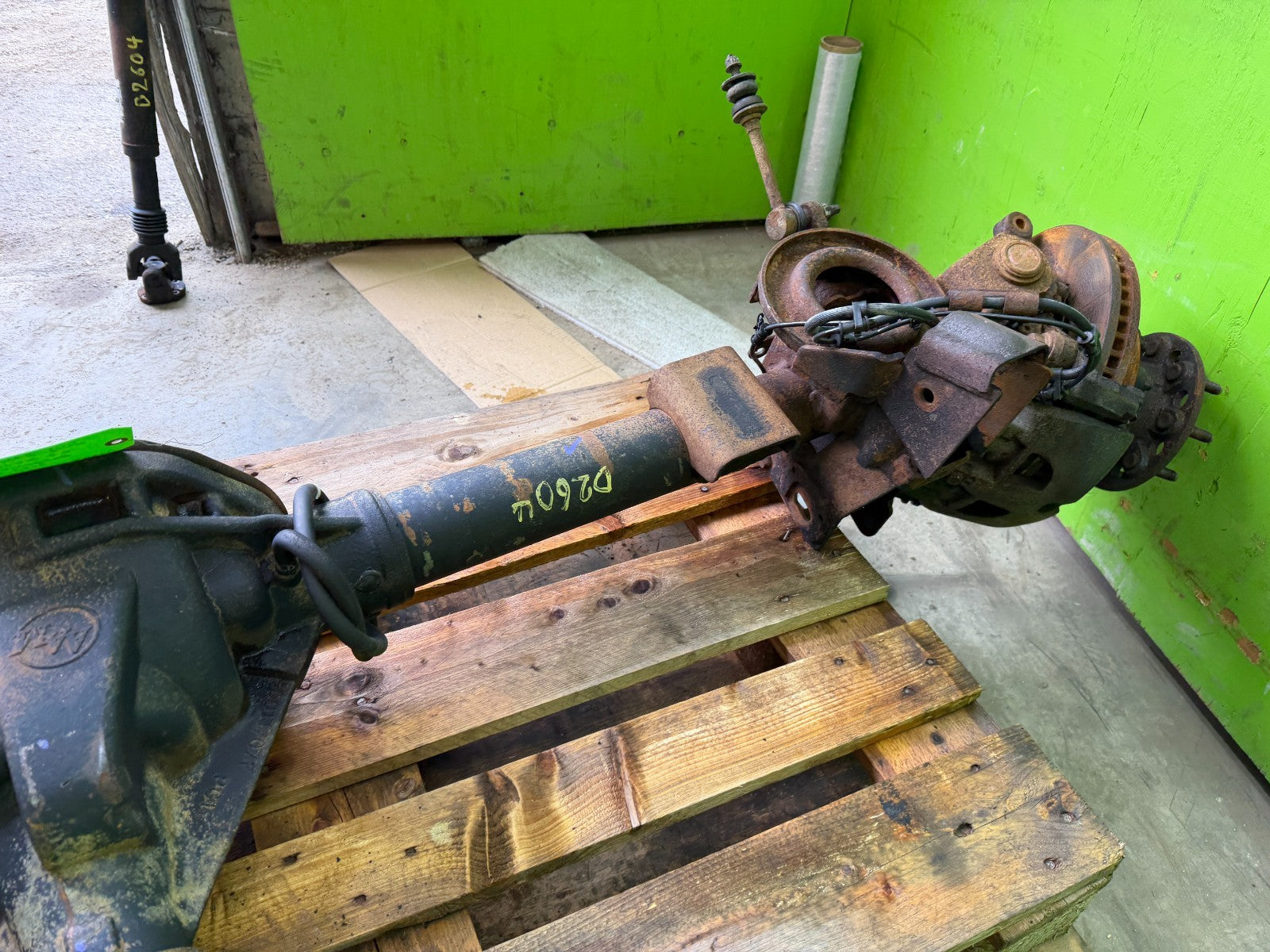 12 DODGE RAM 3500 6.7 CUMMINS DIESEL 3.73 FRONT DIFFERENTIAL AXLE DRW DUALLY