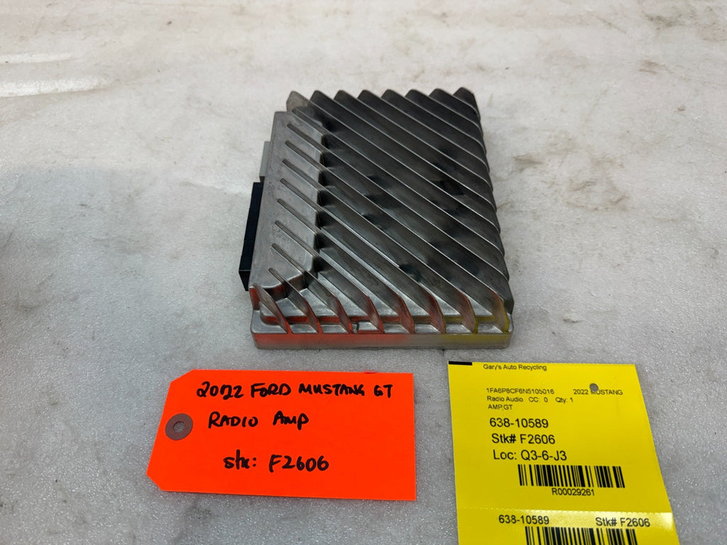 22 FORD MUSTANG GT OEM STEREO RADIO AMP AMPLIFIER 18-23