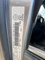 07-18 JEEP WRANGLER JK OEM FULL HARD DOORS SILVER WITH DOOR PANELS MIRROR KEY