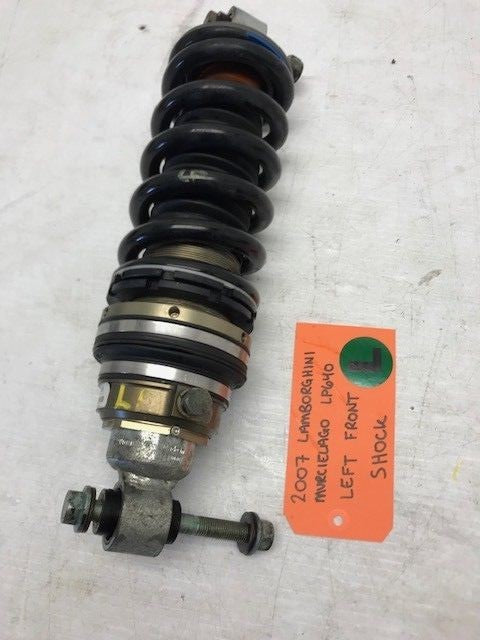 07 LAMBORGHINI MURCIELAGO LP640 LEFT FRONT SUSPENSION SHOCK STRUT SPRING