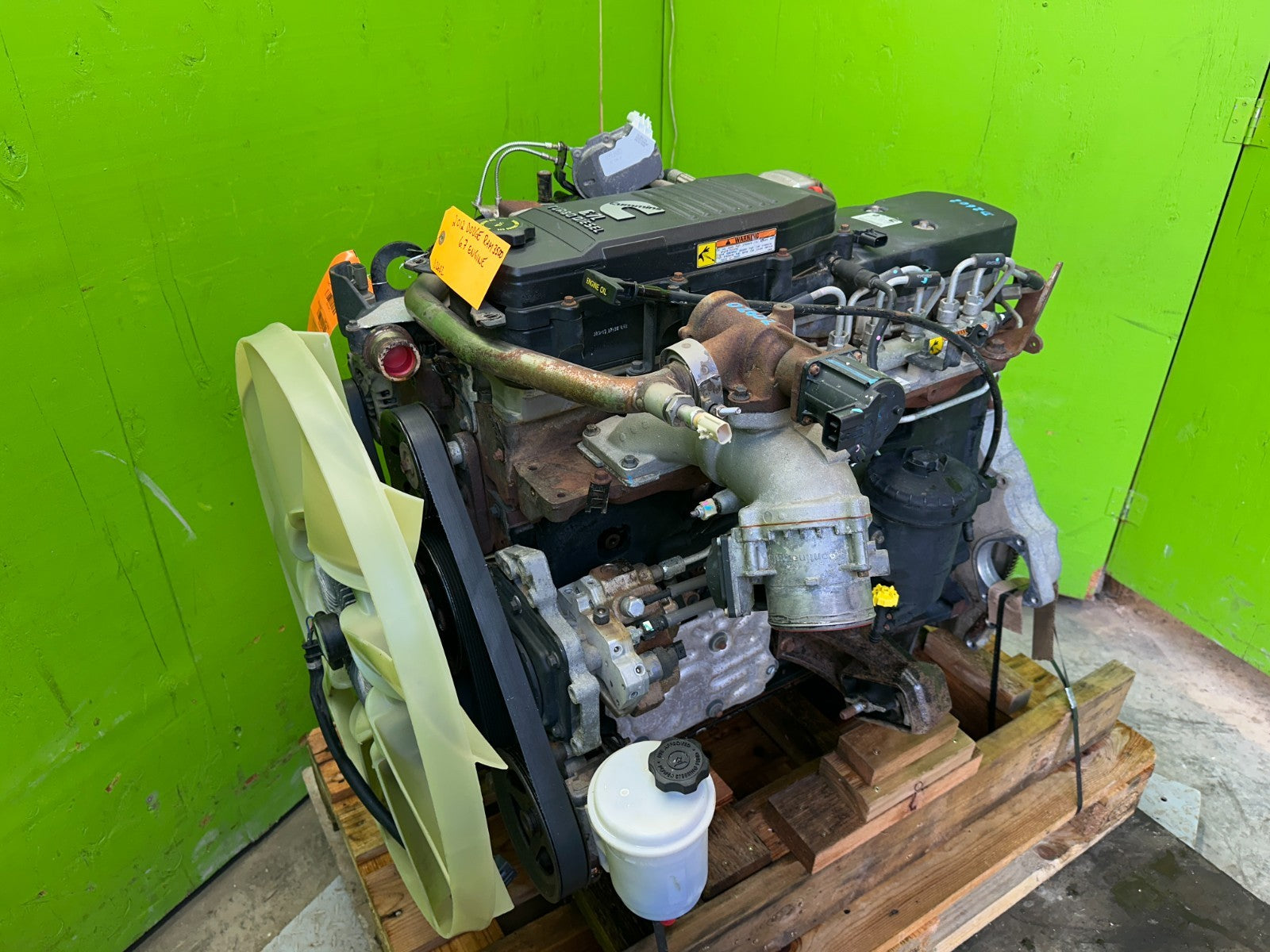 2012 DODGE RAM 2500 3500 6.7 CUMMINS TURBO DIESEL ENGINE MOTOR 10 11 12