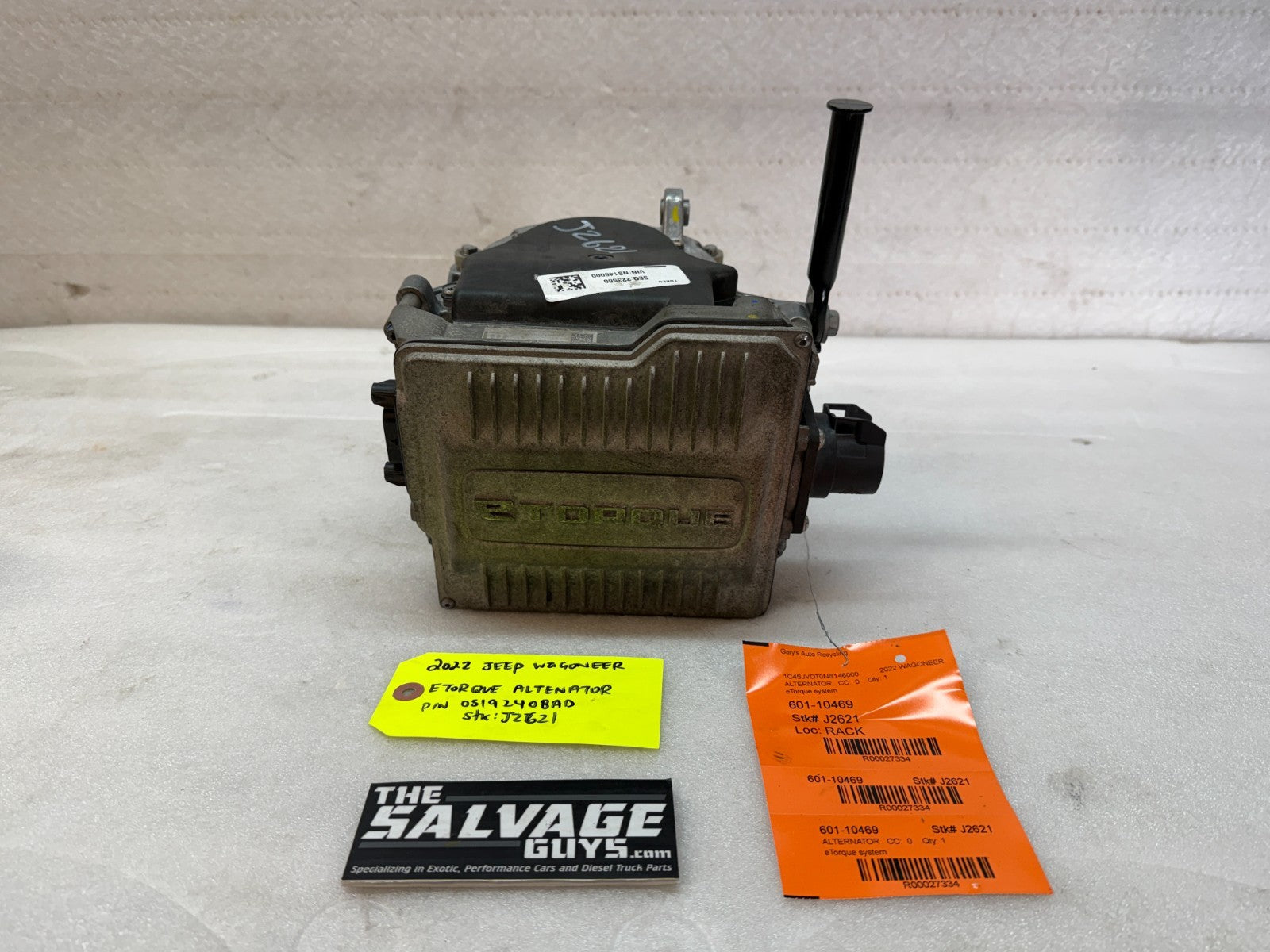 22 23 Jeep Wagoneer Belt Driven Alternator Starter Generator 5.7 P05192408AD 24K