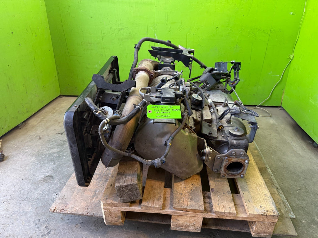 25 ISUZU NRR NPR NQR 5.2 DIESEL DPF COMPLETE EXHAUST SYSTEM 4HK1TC