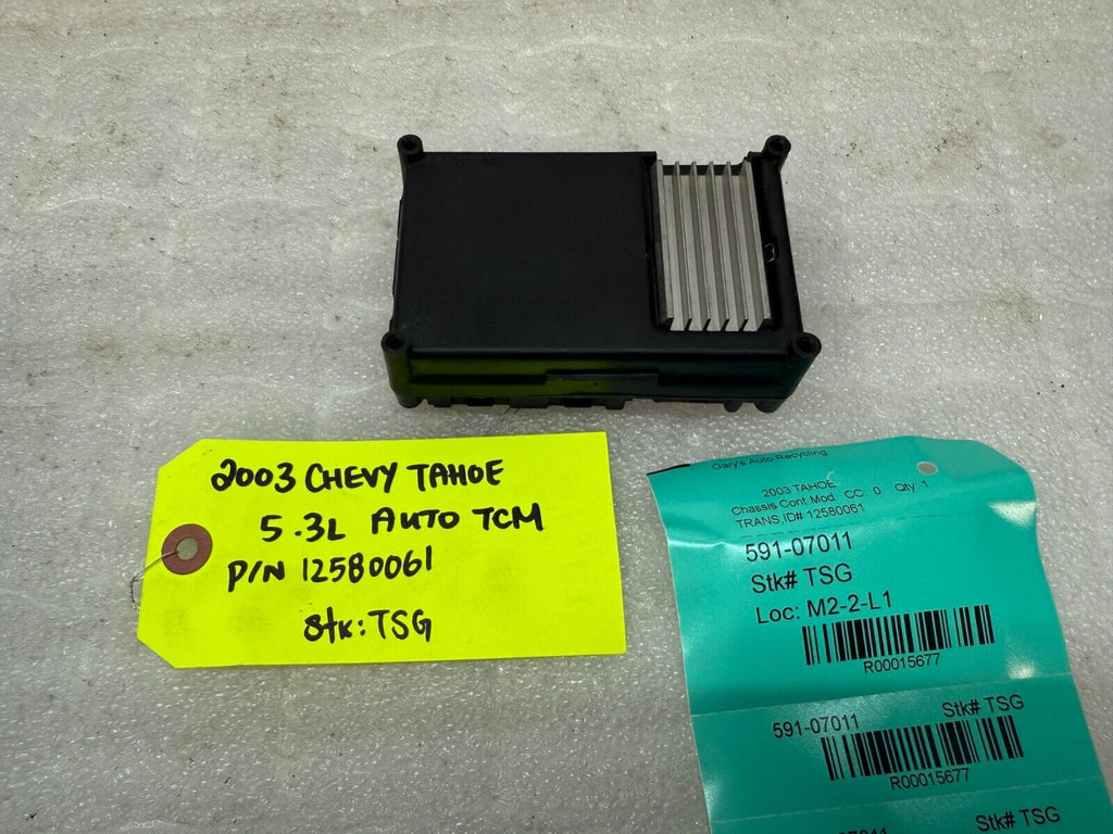 03 04 05 06 OEM GMC CHEV TAHOE 5.3L AUTOMATIC TRANSFER CASE CONTROL MODULE TCM