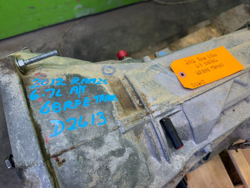 11-18 DODGE RAM 2500 3500 6.7 CUMMINS 68RFE AUTOMATIC TRANSMISSION 4X4 P52119703