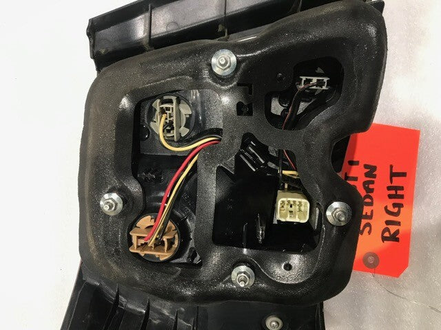 2012 SUBARU IMPREZA STI LEFT RIGHT OEM TAILLIGHTS SEDAN 08-14 42K