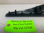 02 PORSCHE 996TT 996 POWER HOOD & TRUNK RELEASE SWITCH AND TRIM 01-05 69K!!