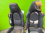 09 PORSCHE 997 911 LEFT RIGHT FRONT HEATED MANUAL SPORT SEATS 05-12