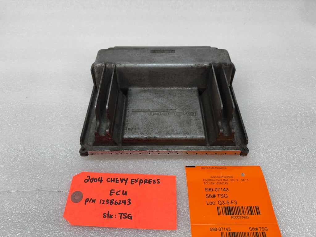 04 Chevrolet GMC GEN 3 LS 5.3 6.0 ECM ECU PCM ENGINE COMPUTER 12586243