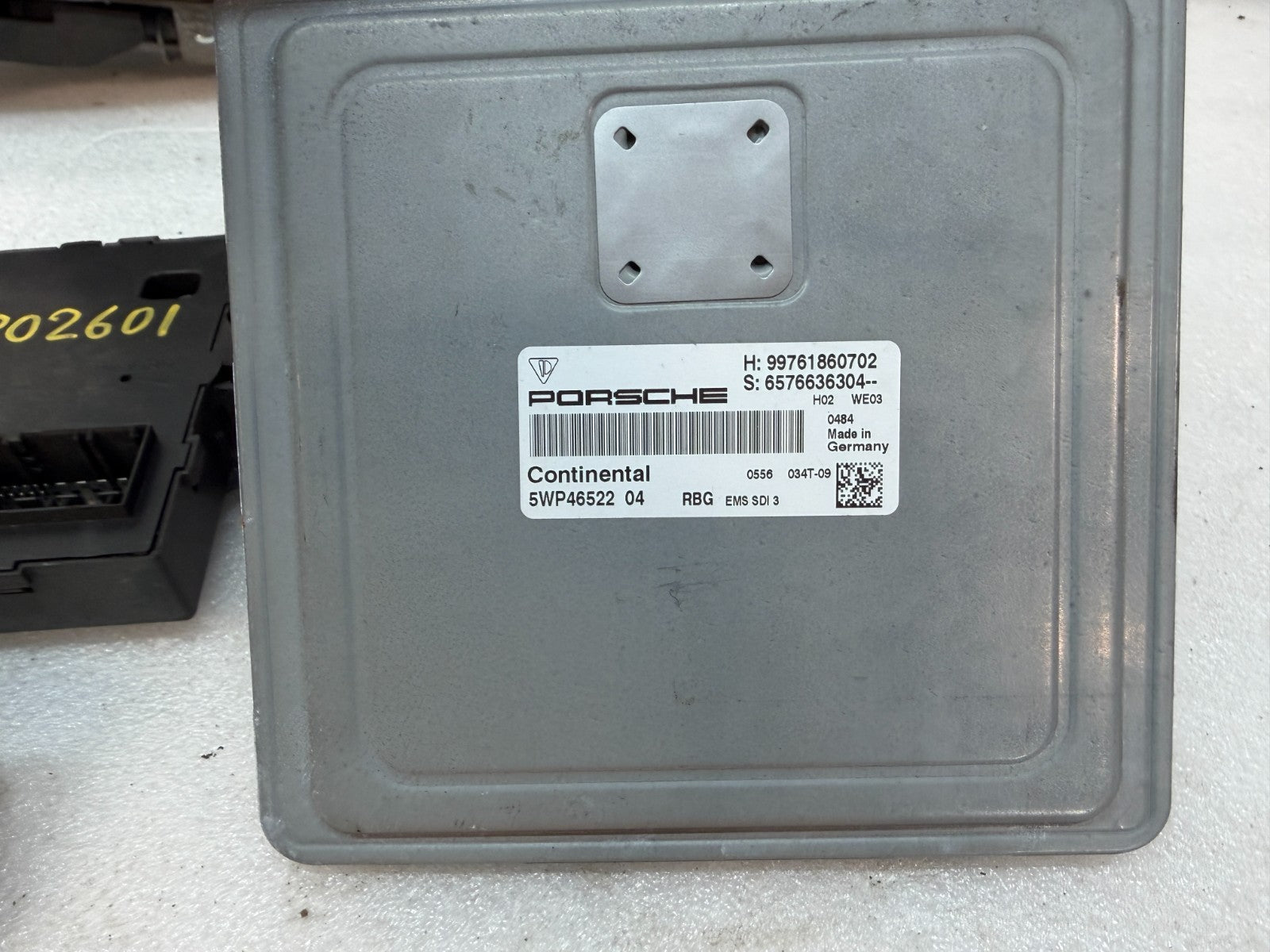 09 PORSCHE 997 911 3.8 DFI OEM KEY SET DME ECU ECM IMMOBILIZER 99761860702 09-12