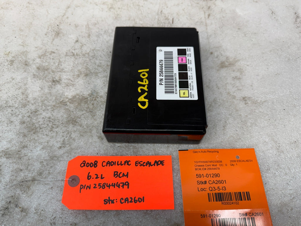 08 Chevrolet GMC SIERRA YUKON TAHOE BCM BODY CONTROL MODULE 25844479