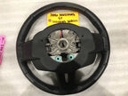 2016 FORD MUSTANG GT BLACK LEATHER STEERING WHEEL W CONTROLS  6sp MANUAL15 16 17