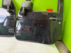 07-18 JEEP WRANGLER JK OEM FULL HARD DOORS BLACK WITH DOOR PANELS MIRROR PX8