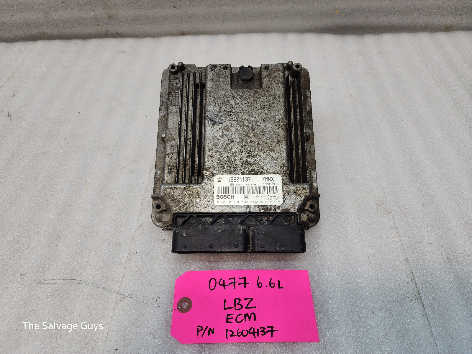 06 Chevrolet GMC 2500HD DURAMAX 6.6 LLY LBZ ECM ECU ENGINE COMPUTER 12604137