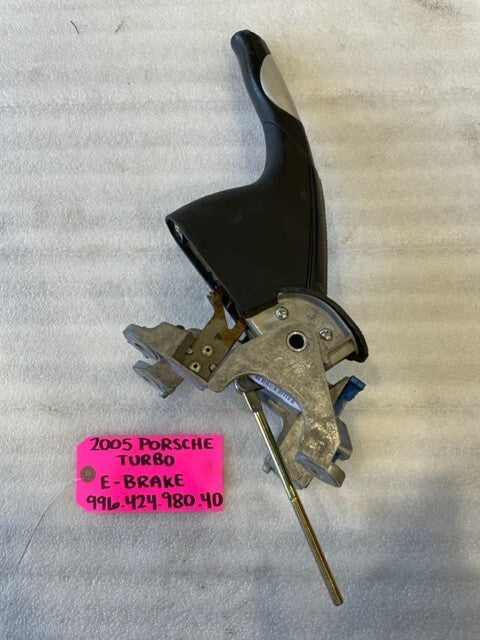 05 PORSCHE 996TT TURBO EMERGENCY HAND BRAKE 99642498040 99-05 30K!!