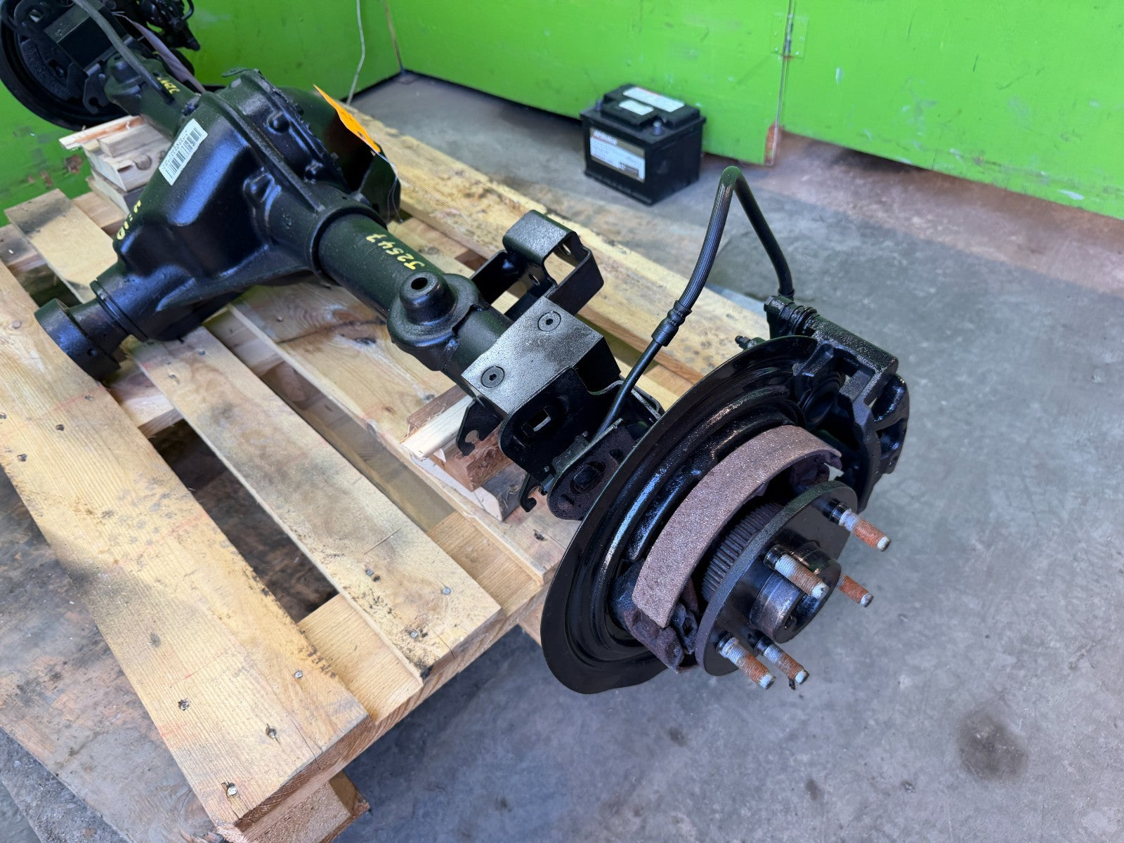 07-18 JEEP WRANGLER JK RUBICON DANA 44 REAR DIFFERENTIAL AXLE 4.10 W/ LOCKER