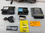 09 PORSCHE 997 911 3.8 DFI OEM KEY SET DME ECU ECM IMMOBILIZER 99761860702 09-12