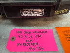91 92 93 94 95 JEEP WRANGLER YJ 4.0 ENGINE COMPUTER ECM ECU 56027524