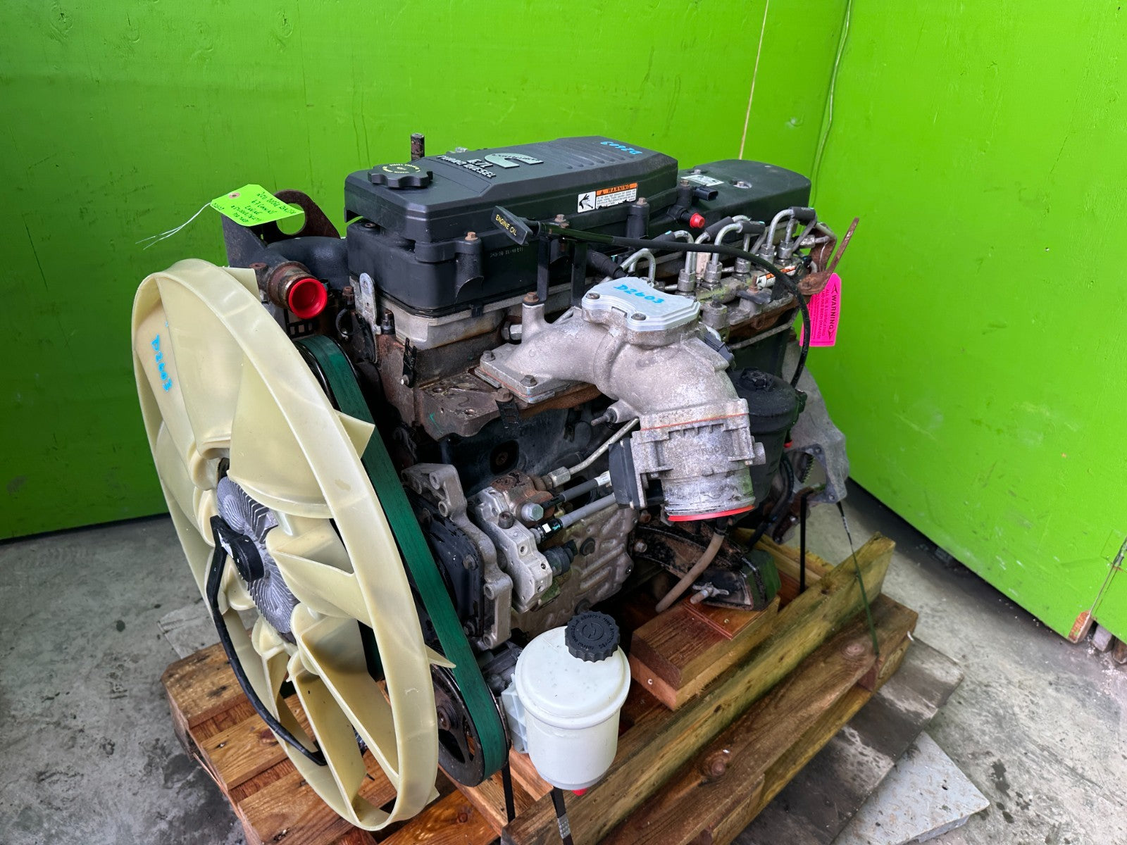 10 11 12 DODGE RAM 2500 3500 6.7 CUMMINS PDR TURBO DIESEL ENGINE MOTOR  STUDDED