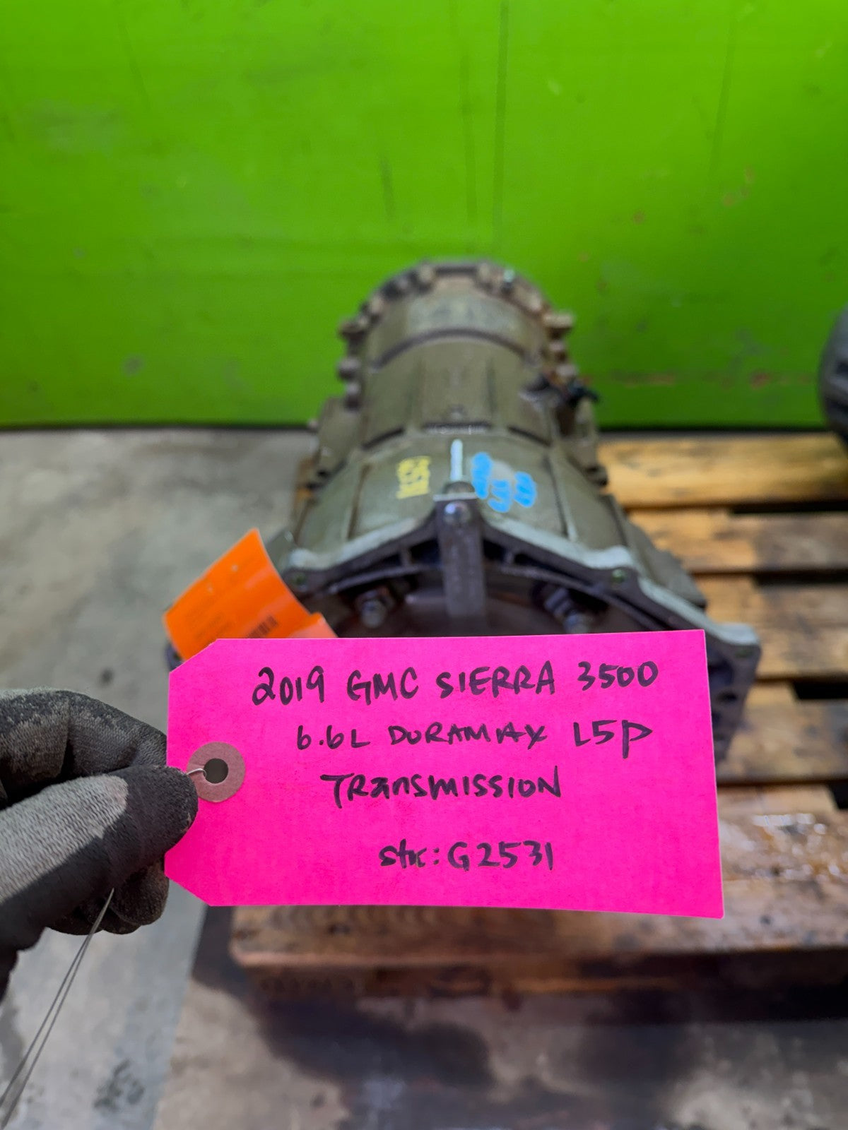 17-19 GMC SIERRA 2500HD 3500 ALLISON AUTOMATIC TRANSMISSION FOR DIESEL 6.6 L5P
