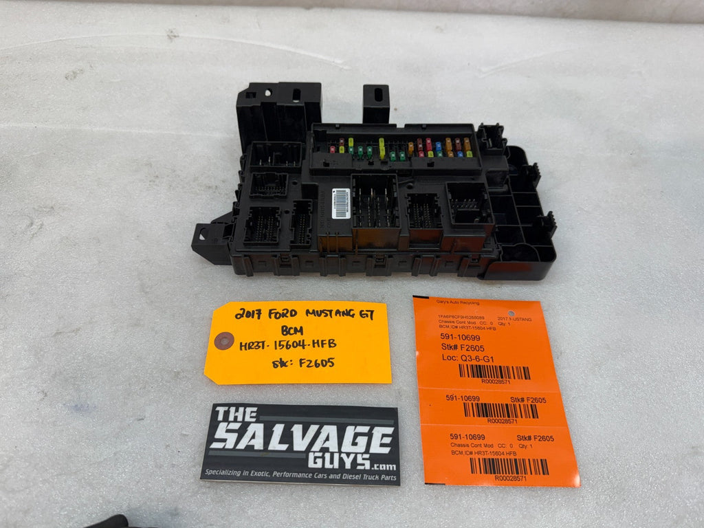 15 16 17 FORD MUSTANG 5.0 GT S550 BCM BODY CONTROL MODULE HR3T-15604-HFB