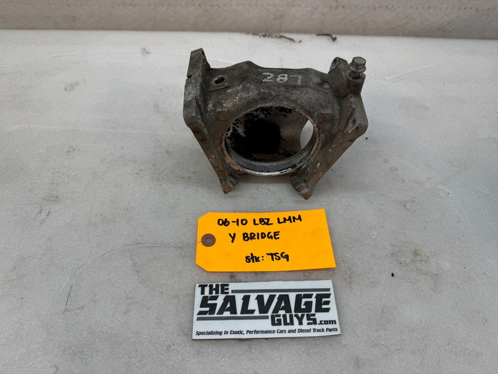 06-10 GMC CHEVROLET LBZ LMM 6.6 DURAMAX Y-BRIDGE INTAKE MANIFOLD