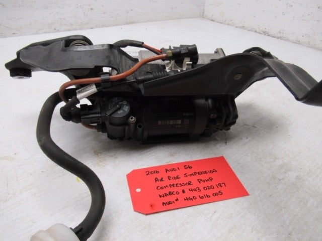 2016 AUDI S6 RS6 C7 A7 RS7 OEM AIR RIDE SUSPENSION COMPRESSOR 4G0616005 12-18