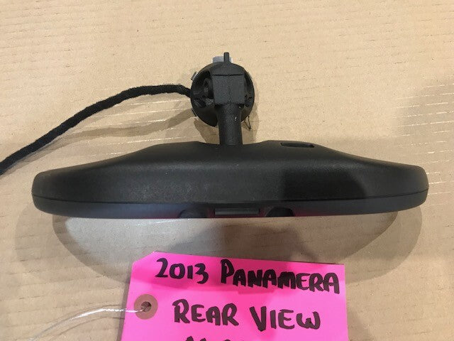 10-16 PORSCHE PANAMERA 970 OEM REARVIEW MIRROR AUTO DIMMING