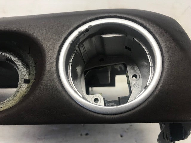 06 Porsche 997 BROWN COCOA DRIVERS SIDE LEFT KNEE BOLSTER UNDER COLUMN 05-13