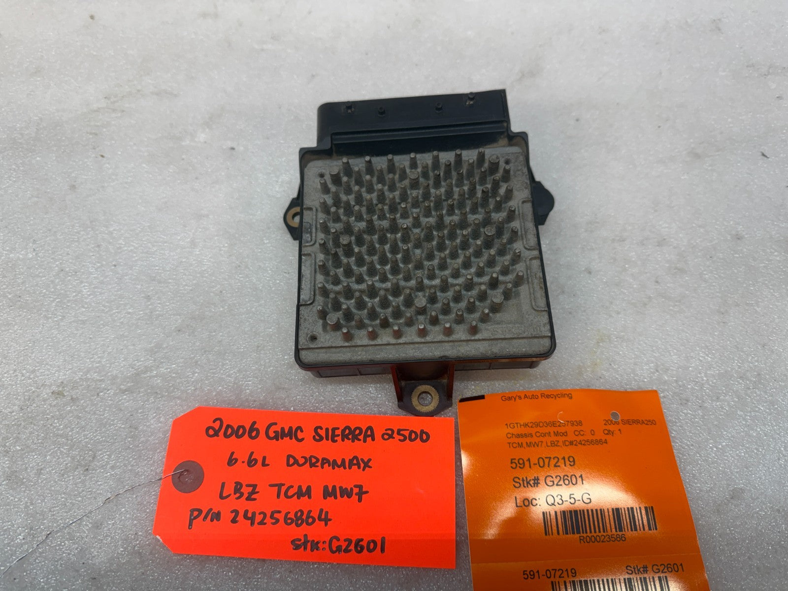 06-09 GMC SIERRA ALLISON T14A TRANSMISSION CONTROL MODULE TCM TCU 24256864 2020