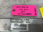 07 JEEP GRAND CHEROKEE WK2 3.7 AUTOMATIC ENGINE COMPUTER ECM ECU P05094888AD