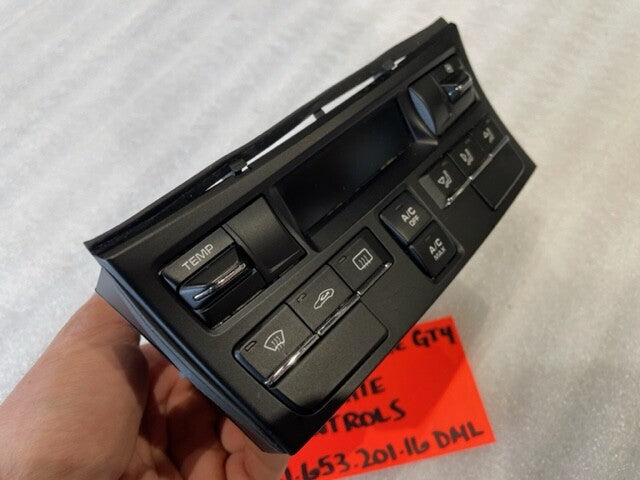 16 PORSCHE CAYMAN GT4 718 HEATER AC CLIMATE CONTROL PANEL 98165320116 18K