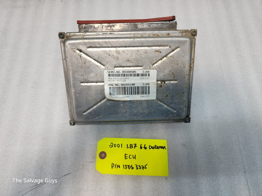 01-04 Chevrolet GMC 2500HD DURAMAX 6.6 LB7 ECM ECU ENGINE COMPUTER 15063375