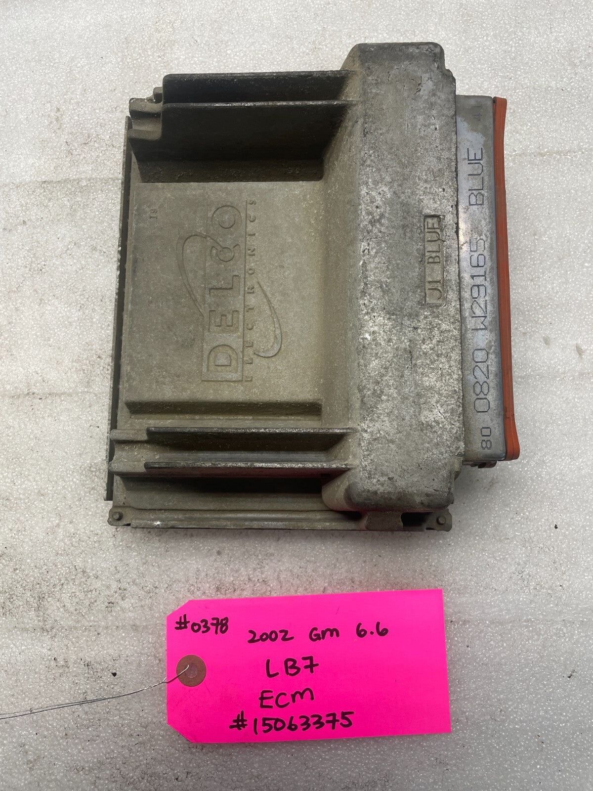01-04 Chevrolet GMC 2500HD DURAMAX 6.6 LB7 ECM ECU ENGINE COMPUTER 15063375