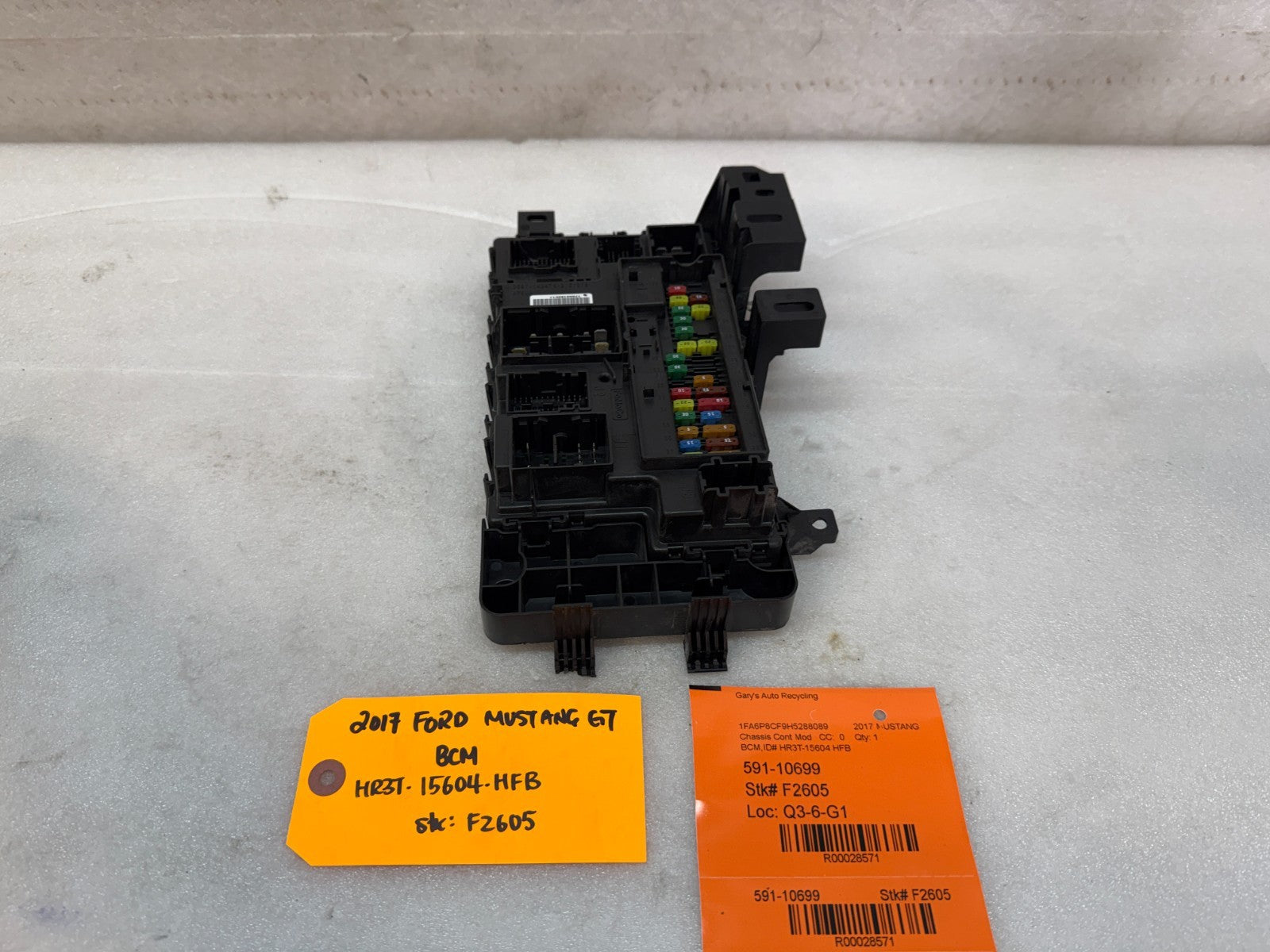 15 16 17 FORD MUSTANG 5.0 GT S550 BCM BODY CONTROL MODULE HR3T-15604-HFB